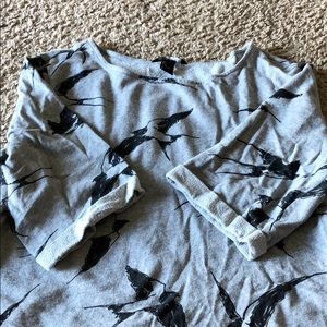 H&M cropped sweatshirt